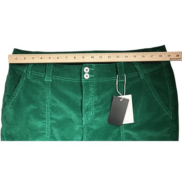 NWT Flamingo Corduroy Flared Leg High-Rise Two Button Stretch Pants 3XL 38X32 - Picture 2 of 7